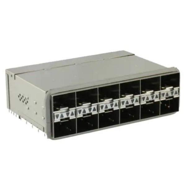 Quality SFP+ Ganged Connector Optical Fiber Transceiver 2198339-2 for sale