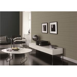 Buy cheap Non Pasted Faux Grasscloth Wallpaper / TV Background Wet Embossing Wallpaper product