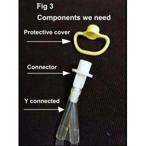 DEHP Free Disposable Kidney Dialysis Blood Tubing Set Lines With 2000ml Drainage