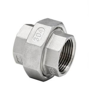 Buy cheap Equal Stainless Steel Thread Pipe Fitting NPT/BSP SS304 Nipple Connection with Hexagon Head Code from wholesalers