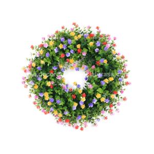 Buy cheap 30cm 40cm 50cm Silk Artificial Flower Wreaths For Front Door from wholesalers