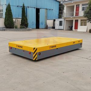 Buy cheap 20T Electric Concrete Mould Industrial Material Handing Trackless Transfer Trolley from wholesalers