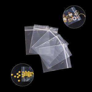 Buy cheap Custom Logo Compostable Zipper Bag Transparent Plastic Packaging for Easy Open product