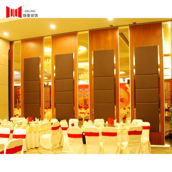Buy cheap Geling Fashion Operable Partition Wall 900-1230MM Width Fire Rated from wholesalers
