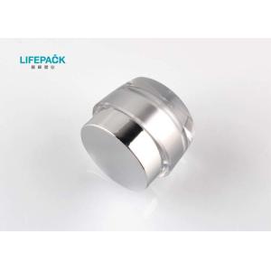 Buy cheap Double Walled Clear Plastic Cosmetic Container Silk Printing Finishing product