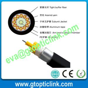 Buy cheap Waterproof Optic Fiber Cable with Kevlar Yarns from wholesalers