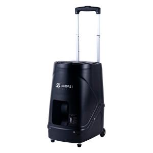 Intelligent Squash Ball Launcher , Lithium Battery Squash Cannon Ball Machine