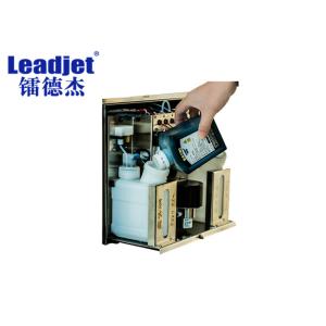 Plastic Bag Expiry Date Inkjet Coding Machine / Industrial Continuous Inkjet