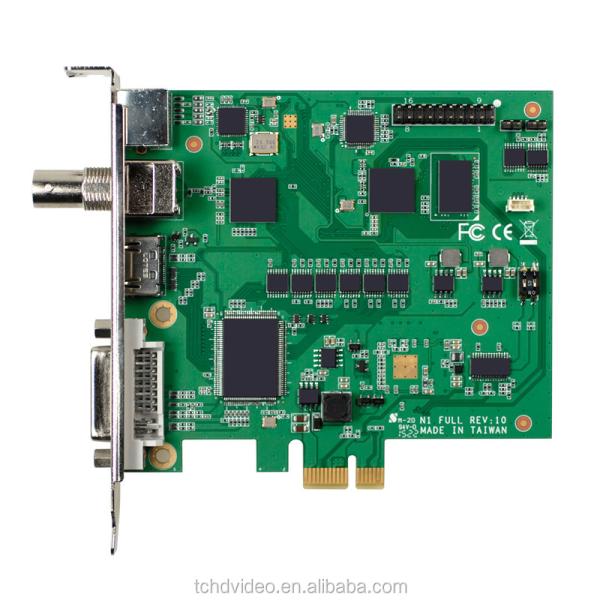 Buy cheap 1channel Video Capture Card with SDI/DVI/CVBS Input 1080P60 for PCIE SDK Support from wholesalers