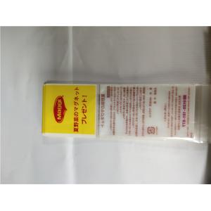Buy cheap Light Weight OPP Self Adhesive Clear Plastic Bag Customized Thickness from wholesalers