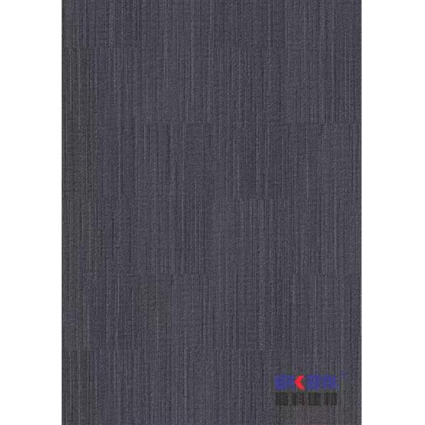 Dark Grey Carpet Vinyl Flooring Waterproof 4mm Click Stone Plastic Composite For