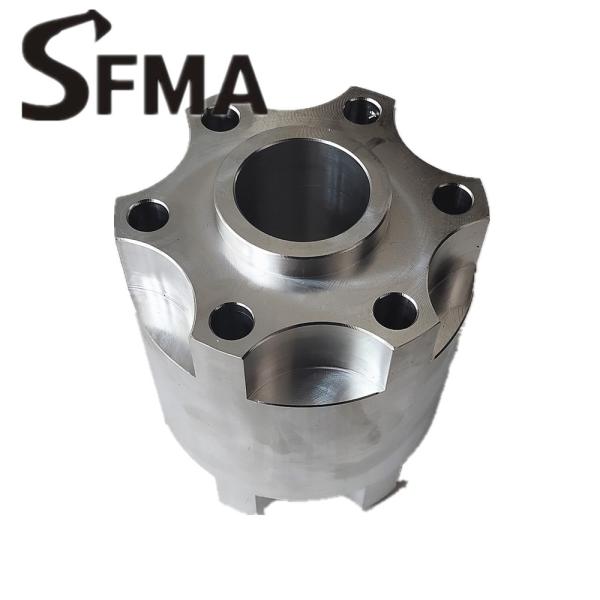 Quality Excavator Components , Engine fitting , E320C Aluminum Fan Support for sale