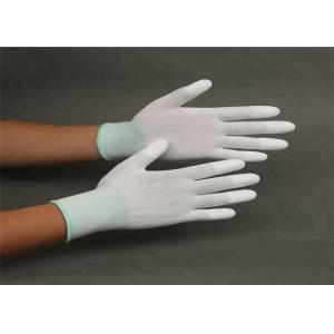 Buy cheap Breathable Static Resistant Gloves , White Safety Hand Work Gloves from wholesalers