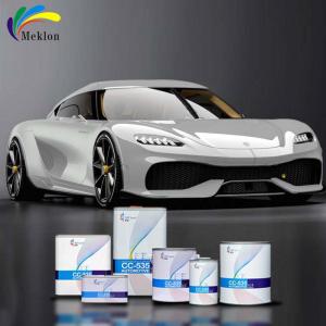 Buy cheap MSDS Mixing Automotive Clear Coat With Hardener Odorless Weatherproof from wholesalers