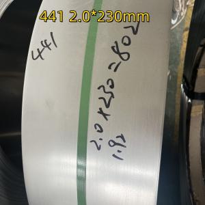 Buy cheap AISI 441 Ferritic Stainless Steel Strip SS 1.4509 X2CrNiNb18 Steel Coil 400Series For Exhauster from wholesalers