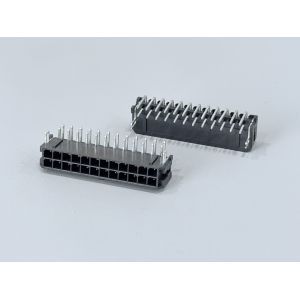 Buy cheap Micro Fit 3.0 2x12 Pin Header Connector, 3.00mm Pitch Side Entry PCB Power Signal Interface for Automotive Control, Industrial Automation, Server from wholesalers