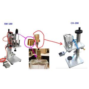 Buy cheap Automatic Perfume Sprayer Screw Collaring Machine Perfume Bottle Capping Machine from wholesalers