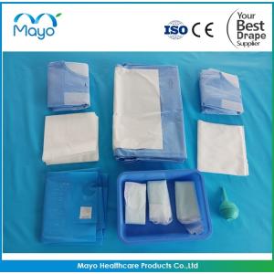 Buy cheap Disposable CE Approved Surgical Sterile C-Section Drape Pack product