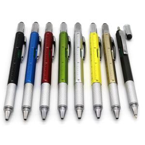 Buy cheap Personalized Custom Plastic 6 in 1 Tool Pen with Ruler Level and Two-Head Screwdriver from wholesalers