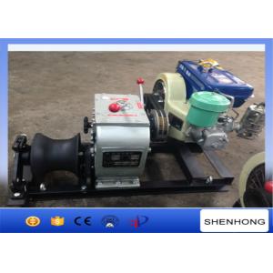 Buy cheap 3 Ton Tower Erection Tools Cable Diesel Winch 4HP Single Capstan For Cable Pulling from wholesalers