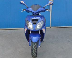 China Blue Mini Scooter Motorcycle With 150cc CVT Forced Air Cooled Engine on sale