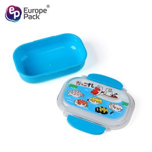 Plastic sushi fruit food container disney pattern