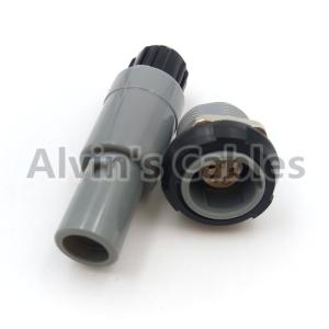 Plastic LEMO 5 Pin Connector Plug And Socket Connector Power Cord Medical