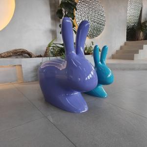 Buy cheap Large Lightweight Fiberglass Furniture With Personalized Logos Resin Table Sets from wholesalers