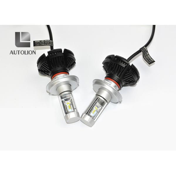 Buy cheap X3 Led Replacement Headlights H4 Car Bulb 60W 6000LM 6500K Double Beam from wholesalers