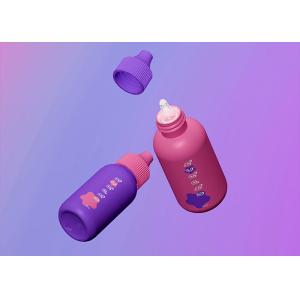 PE Cosmetic Empty Squeeze Bottle 30ml 50ml Customizable