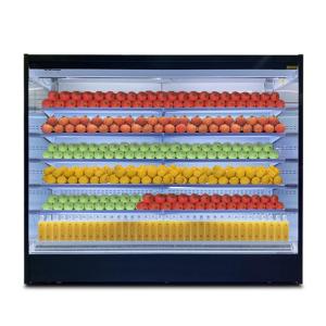 Buy cheap Large Standing Refrigeration Equipment Open Chiller With Multi Decks from wholesalers