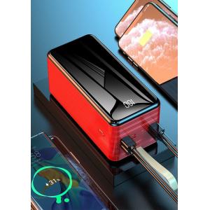 50000mAh Large Capacity, 60000mAh Fast Charging, 100000mAh Power Bank, Built-in