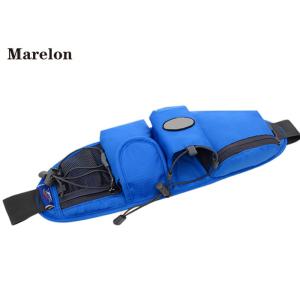 Polyester Adjustable Spandex Running Belt Pouch Pockets With Water Holder