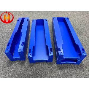 Buy cheap Flat Surface Plastic Corrugated Totes Waterproof Lightweight from wholesalers