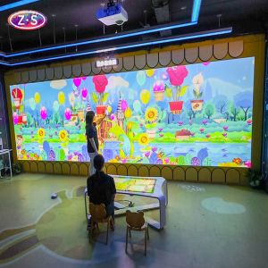 Buy cheap Immersive Drawing Interactive Wall Games Seamless Multi Projection Fusion Technology from wholesalers