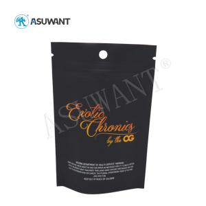 Buy cheap Plastic Resealable Medical Marijuana Storage Containers Matte Stand Up Heat Seal product