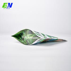 Buy cheap Customized Biodegradable Kraft Stand Up Pouch PLA Material Food Pouch With Zipper from wholesalers