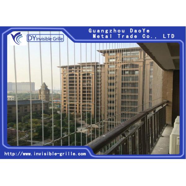 Buy cheap Modernized Balcony Invisible Grille Easily Maintained For Building from wholesalers