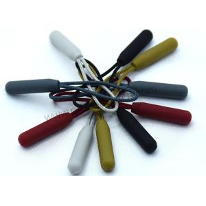 Buy cheap OEM TPU 4 Colorways Plastic Zipper Puller 56*8mm Rubber Puller from wholesalers