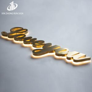 Buy cheap Backlight Signs 3D Letters Light up Led Signs from wholesalers