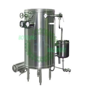 Coil Type Steam Heating UHT Instantaneous Sterilizer For Juice Bottling Line