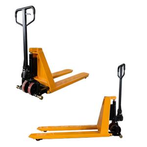 Buy cheap Single Scissor Pallet Truck Manual 1000kg Lifting Height 800mm from wholesalers