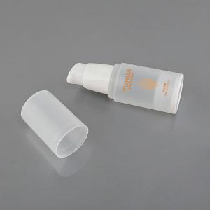 Buy cheap Plastic 20ml 30ml Airless Cosmetic Pump Hot Stamping from wholesalers