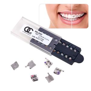 Buy cheap Mini Mbt Metal Dental Braces With 3 4 5 Hook Ultra Small External Shape from wholesalers
