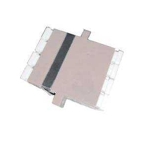 Standard Flange FTTH FTTB LC Quad Fiber Optical Adapters