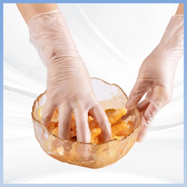 Quality PVC Transparent Disposable Latex Free Gloves Sterile Exam Gloves for sale