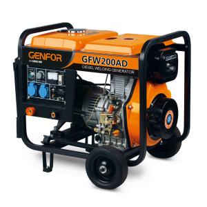 Buy cheap Rated Power 5.5KW Diesel Welder Generator With Forced Lubrication System from wholesalers