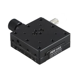 Dovetail Miniature Manual Sliding Table X Axis Aluminum Alloy