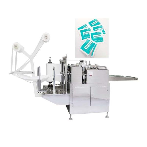 Buy cheap Horizontal Alcohol Swab Machine Mechanical 3KW Wipes Packaging Machine from wholesalers