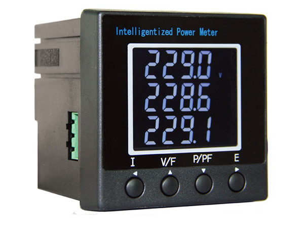 Buy cheap Electrical Solar Digital Power Meter , Single Phase Power Meter Harmonics Analyzer from wholesalers